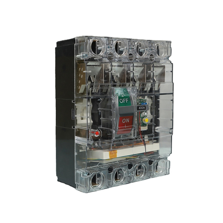 Disyuntor de corriente residual 400A para equipos eléctricos