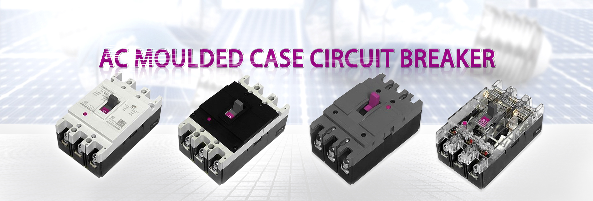 MCCB Rdm5 Series Moulded Case Circuit Breaker CE CB factory